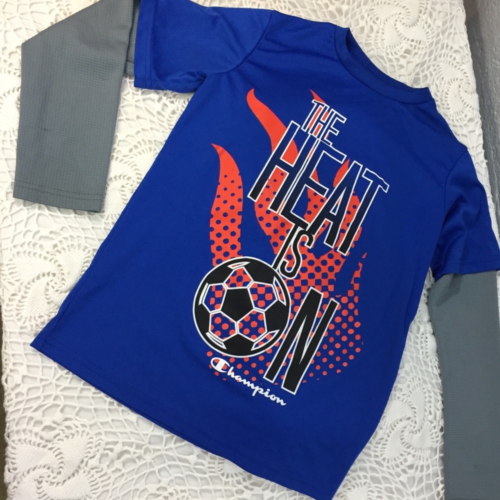 Champion Performance Boys Sport Shirt Small